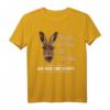 Lustiges Sprichwort T-Shirt mit Hasenmotiv - 'Mein Name ist Hase, ich weiß von nichts!' Witziges Geschenk für Sprichwort-Liebhaber