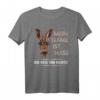 Lustiges Sprichwort T-Shirt mit Hasenmotiv - 'Mein Name ist Hase, ich weiß von nichts!' Witziges Geschenk für Sprichwort-Liebhaber