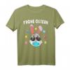 Lustiges Osterhase T-Shirt mit Gesichtsmaske und Hasenohren – Perfekt für Ostern, Osterdeko & Osterfest-Feiern