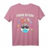 Lustiges Osterhase T-Shirt mit Gesichtsmaske und Hasenohren – Perfekt für Ostern, Osterdeko & Osterfest-Feiern
