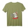 Böses Horror Hasi T-Shirt für Damen - Lustiges Oster- und Halloween-Geschenk mit V-Ausschnitt, ideal für Partys & Kostümpartys