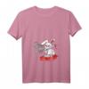 Böses Horror Hasi T-Shirt für Damen - Lustiges Oster- und Halloween-Geschenk mit V-Ausschnitt, ideal für Partys & Kostümpartys