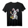 Niedliches Osterhase T-Shirt für Kinder mit Eierkorb - Lustiges Ostertier Design für Ostern & Hasenliebhaber