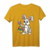 Niedliches Osterhase T-Shirt für Kinder mit Eierkorb - Lustiges Ostertier Design für Ostern & Hasenliebhaber