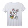 Niedliches Osterhase T-Shirt für Kinder mit Eierkorb - Lustiges Ostertier Design für Ostern & Hasenliebhaber