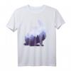 Kaninchen-Hase-Doppelbelichtungs-surreales Tier T-Shirt – Kunstvolles Natur- und Tiermotiv für Outdoor-Enthusiasten & Surrealismus-Fans