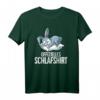 Offizielles Schlafshirt Hase T-Shirt – Lustiges Geschenk für Kinder, Frauen & Männer, ideal für Morgenmuffel, Langschläfer & Schlafmützen