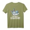 Offizielles Schlafshirt Hase T-Shirt – Lustiges Geschenk für Kinder, Frauen & Männer, ideal für Morgenmuffel, Langschläfer & Schlafmützen