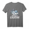 Offizielles Schlafshirt Hase T-Shirt – Lustiges Geschenk für Kinder, Frauen & Männer, ideal für Morgenmuffel, Langschläfer & Schlafmützen