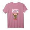 Damen Oma Elfe T-Shirt – Lustiges Familien Outfit Geschenkidee für Großmutter mit Wichtel Design