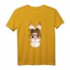 Süßes Kaninchen Hase Ostern Leopard Year of the Rabbit Bunny Langarmshirt – Witziges Geschenk für Hasen- und Kaninchenliebhaber zu Ostern, Geburtstag und Weihnachten