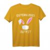 Lustiges Osterhase Kostüm mit Maske - Osterhase T-Shirt mit Hasenohren für Frauen und Männer, perfekte Osterdeko & Ostereiersuche