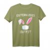 Lustiges Osterhase Kostüm mit Maske - Osterhase T-Shirt mit Hasenohren für Frauen und Männer, perfekte Osterdeko & Ostereiersuche