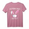 Lustiges Osterhase Kostüm mit Maske - Osterhase T-Shirt mit Hasenohren für Frauen und Männer, perfekte Osterdeko & Ostereiersuche