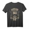 Jahrgang 1963 Das Leben beginnt mit 60 - Legendäres T-Shirt zum 60. Geburtstag für Männer