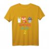 Kinder Tiere T-Shirt zum 2. Geburtstag für Jungen & Mädchen - Lustiges Tierwelt Shirt mit Hase, Fuchs & Waschbär als Geschenkidee