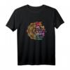 She Has The Soul Of A Gypsy The Heart Of A Hippie Peace Sign T-Shirt - Buntes Spirituelles Frauen T-Shirt mit Meerjungfrauen-Design für Geburtstag & Weihnachten