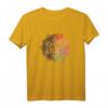 She Has The Soul Of A Gypsy The Heart Of A Hippie Peace Sign T-Shirt - Buntes Spirituelles Frauen T-Shirt mit Meerjungfrauen-Design für Geburtstag & Weihnachten