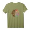 She Has The Soul Of A Gypsy The Heart Of A Hippie Peace Sign T-Shirt - Buntes Spirituelles Frauen T-Shirt mit Meerjungfrauen-Design für Geburtstag & Weihnachten
