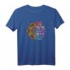 She Has The Soul Of A Gypsy The Heart Of A Hippie Peace Sign T-Shirt - Buntes Spirituelles Frauen T-Shirt mit Meerjungfrauen-Design für Geburtstag & Weihnachten