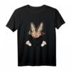 Oma Hase Osterhase florales Leo Look Outfit - Lustiges Damen-Oster T-Shirt als Partnerlook und perfektes Ostergeschenk