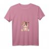 Damen Halb Mensch Halb Bärchen T-Shirt mit Spruch - Süßes Märchen Teddybär Design, Humorvolles Geschenk für Bärenfans und Mädchen