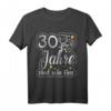 30. Hochzeitstag Perlenhochzeit T-Shirt – Romantisches Geschenk für Ehepaar, Eltern & Großeltern zum Jubiläum
