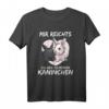 Mir reichts ich geh zu meinen Kaninchen Hasen Geschenk T-Shirt - Lustiges Tiermotiv für Bauernhofbesuche, Weihnachten & Geburtstag
