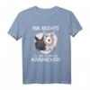 Mir reichts ich geh zu meinen Kaninchen Hasen Geschenk T-Shirt - Lustiges Tiermotiv für Bauernhofbesuche, Weihnachten & Geburtstag