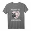 Mir reichts ich geh zu meinen Kaninchen Hasen Geschenk T-Shirt - Lustiges Tiermotiv für Bauernhofbesuche, Weihnachten & Geburtstag