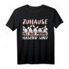 Hasen Kaninchen Zuhause Ist Wo Meine Hasen Sind T-Shirt – Süßes Tierliebhaber-Shirt für Mädchen, Jungen, Damen und Herren als Geschenk