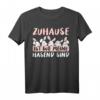 Hasen Kaninchen Zuhause Ist Wo Meine Hasen Sind T-Shirt – Süßes Tierliebhaber-Shirt für Mädchen, Jungen, Damen und Herren als Geschenk