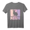 Kinder 9. Geburtstag Mädchen Hase Kaninchen T-Shirt – Perfekt für Geburtstagsfeier und Tierliebhaberinnen