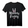 Mommy Bunny Oster T-Shirt für Damen & Herren mit Hasen-Design - Perfekt für Ostern, Familienfeiern und Osterpartys