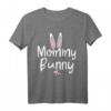 Mommy Bunny Oster T-Shirt für Damen & Herren mit Hasen-Design - Perfekt für Ostern, Familienfeiern und Osterpartys