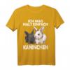 Ich Mag Halt Einfach Kaninchen - Süßes Kaninchen Hasen T-Shirt für Kinder, Damen und Herren, Perfekt als Geschenk für Kaninchenliebhaber
