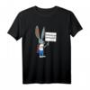 Obstaculos Son Oportunidades - Lustiges Hase mit Schild T-Shirt für Männer, Frauen und Kinder, günstige Geschenkidee mit motivierendem Spruch