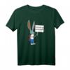 Obstaculos Son Oportunidades - Lustiges Hase mit Schild T-Shirt für Männer, Frauen und Kinder, günstige Geschenkidee mit motivierendem Spruch