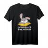 Offizielles Schlafshirt mit Hasenmotiv – Lustiges Nachthemd, Schlafanzug & Pyjama für Damen, Herren & Kinder – Perfektes Geschenk für Langschläfer & Morgenmuffel