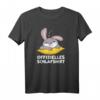Offizielles Schlafshirt mit Hasenmotiv – Lustiges Nachthemd, Schlafanzug & Pyjama für Damen, Herren & Kinder – Perfektes Geschenk für Langschläfer & Morgenmuffel
