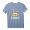 Offizielles Schlafshirt mit Hasenmotiv – Lustiges Nachthemd, Schlafanzug & Pyjama für Damen, Herren & Kinder – Perfektes Geschenk für Langschläfer & Morgenmuffel