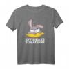 Offizielles Schlafshirt mit Hasenmotiv – Lustiges Nachthemd, Schlafanzug & Pyjama für Damen, Herren & Kinder – Perfektes Geschenk für Langschläfer & Morgenmuffel