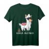 Lustiges Alpaka mit Kackhaufen T-Shirt - Witziges Lama Design mit Sonnenbrille für Kinder & Tierliebhaber