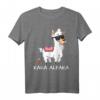 Lustiges Alpaka mit Kackhaufen T-Shirt - Witziges Lama Design mit Sonnenbrille für Kinder & Tierliebhaber