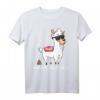 Lustiges Alpaka mit Kackhaufen T-Shirt - Witziges Lama Design mit Sonnenbrille für Kinder & Tierliebhaber