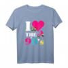 I Love the 90s Retro Vintage Motto Party T-Shirt - Perfektes Outfit für 90er Jahre Partys & Nostalgie Fans