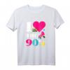 I Love the 90s Retro Vintage Motto Party T-Shirt - Perfektes Outfit für 90er Jahre Partys & Nostalgie Fans