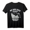 Mei Häs isch in der Wäsch - Lustiges Schwäbisches Fasnet T-Shirt mit Spruch für Narren ohne Häs, ideal als Fasching Geschenk für Damen und Herren