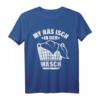 Mei Häs isch in der Wäsch - Lustiges Schwäbisches Fasnet T-Shirt mit Spruch für Narren ohne Häs, ideal als Fasching Geschenk für Damen und Herren