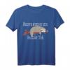 Faultier Heute koche ich Es gibt Tee T-Shirt – Lustiges Küchenoutfit für entspannte Tage & Tee-Liebhaber